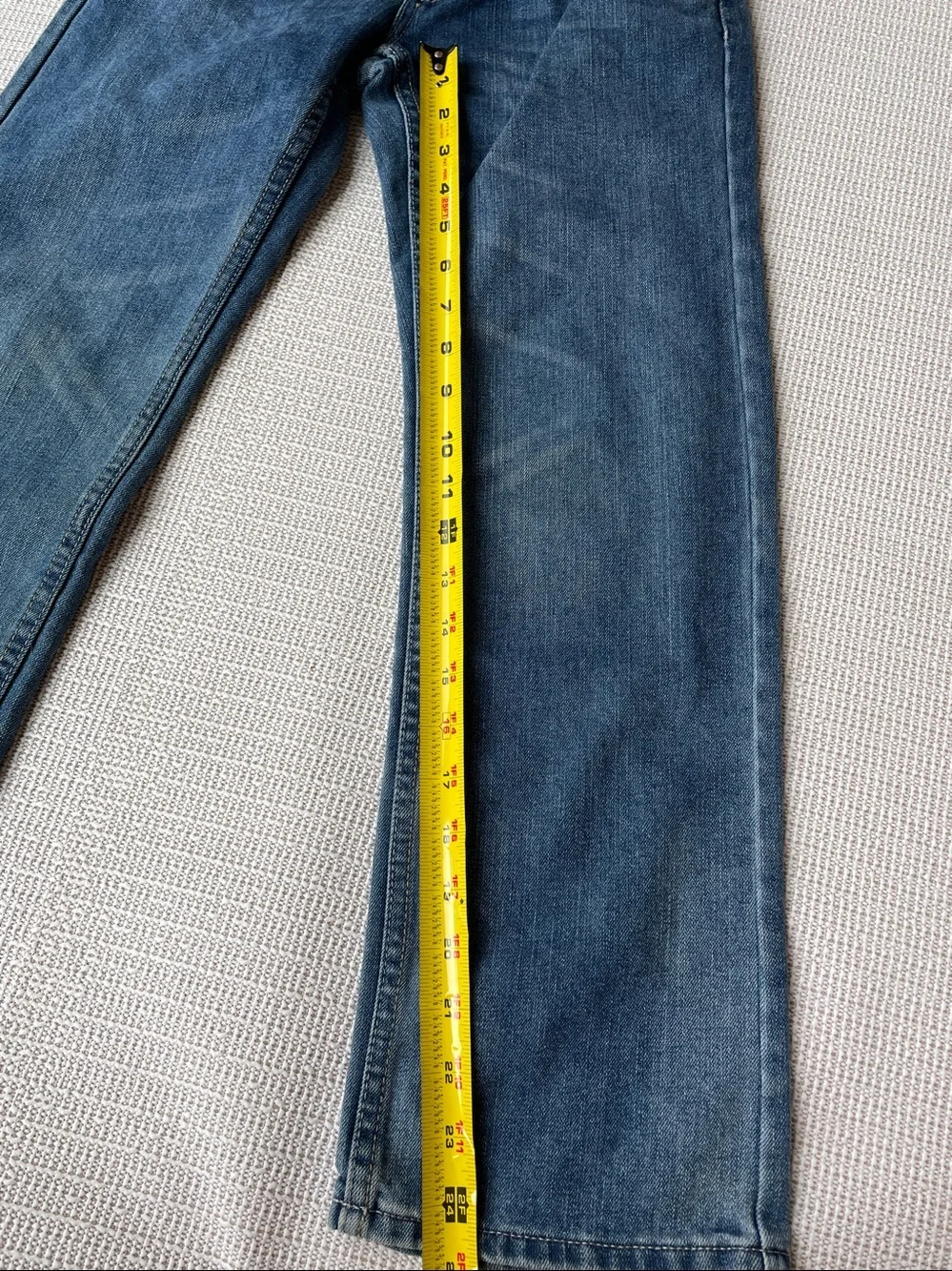 Kids Levi's 505 Straight-leg- Jeans Sz 26-12 Regular- Blue